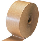CWC Reinforced Water Activated Kraft Tape - 2 3/4" x 450' (Pack of 10 Rolls)