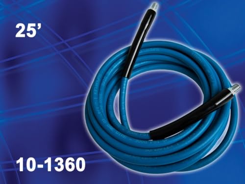 High Pressure Solution Hose (3000 PSI) 1/4 x 25' 3000 PSI Blue w/Crim –  TTS Products