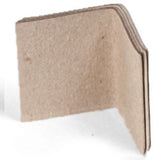 CWC Pallet Edge Protectors/Pallet Corner Guards - 0.225" Thick," 2" x 2" x 2.5" (Pack of 950)