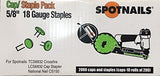 Spotnails Cap and Staple Pack 3/8" Crown 5/8" Leg (136025)