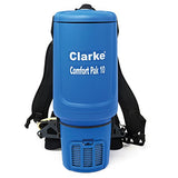 Clarke Comfort Pak 10 with Tool Kit Backpack Vacuums (9060707010), Blue