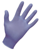 SAS Safety 66523 Derma-med Nitrile Powder Free 4 Mil Gloves, Large