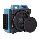 XPOWER X-4700A HEPA Air Scrubber Purification System with Built-In Power Outlets - Blue