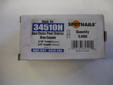 Staple 3420C 5/8" SpotNail Staples for Duo-Fast (5,000/Box)