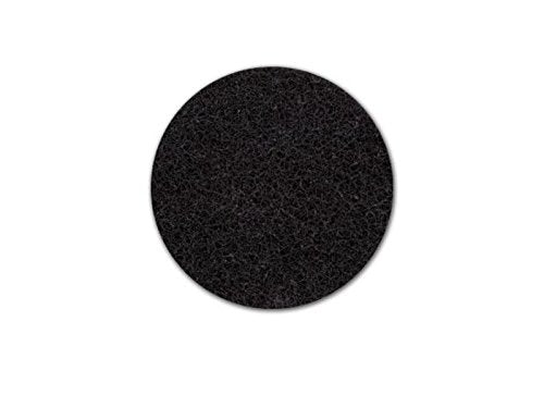 Powr-Flite BK0517 Stripping Floor Machine Pad, 17", Black (Pack of 5)