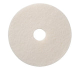 Americo Manufacturing 401211 White Super Polish Floor Pad (5 Pack), 11"