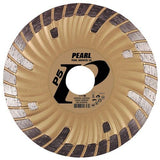 Pearl Abrasive DIA04SDG Super Dry Series SD Gold Turbo Diamond Blade 4 x .070 x 20mm - 5/8 Adapter