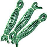 CWC Pallet Bands - 30" x 3/4", Green, Crepe (Pack of 12 Bags)