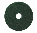 Floor Scrubber Pads 16" Green  Buffing and Cleaning - 5 Pads Per Case