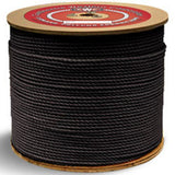 CWC 3-Strand Polypropylene Rope Black