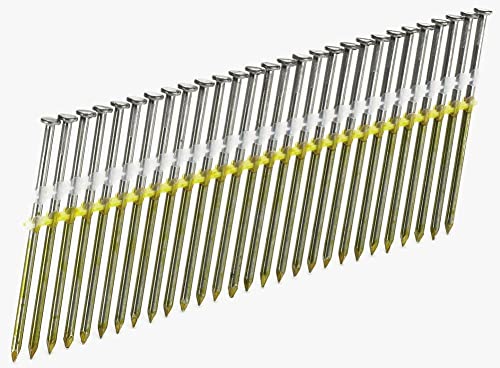 Senco KD29AABSN .131 Gauge by 3-1/2 inch Length Full Round Head Smooth Electro Galvanized Nail (4,000 per box)