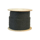 CWC 301075 5/16 Inch Twisted Polypropylene Black Rope 600 Feet Long ;JM#54574-4565467/341194639