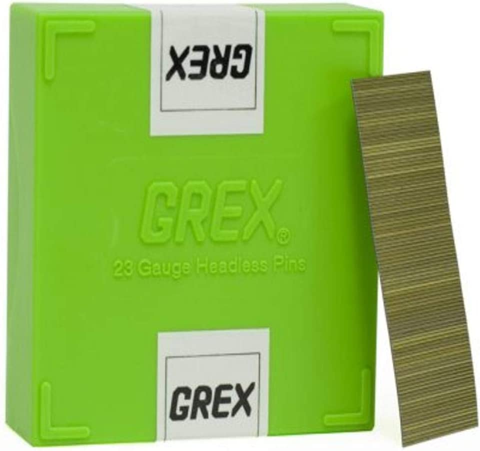 GREX P6/28L 23 Gauge 1-1/8-Inch Length Headless Pins (10,000 per box)