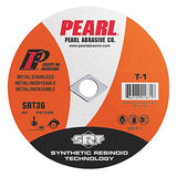 Pearl 4" x 1/16" x 3/8" Premium SRT Cut-Off Wheel (Pack of 25)