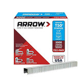 Arrow Fastener 504IP Genuine T50 1/4-Inch Staples, (Four Pack of 5,000 Staples)