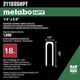 Metabo HPT Finish Staples