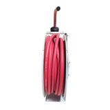 Interstate Pneumatics HSR80-4 Professional Grade Retractable Hose Reel with 1/4 Inch x 50 Feet Rubber Hose