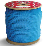 CWC PolyPRO 3-Strand Twisted Polypropylene Rope, Blue (5/16