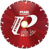 Pearl Abrasive PX4CW04 Xtreme PX-4000 Diamond Blade for Cutting Metal, Red, 4-Inch