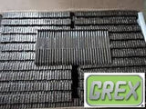 Grex 0.097" 1-1/2" T-Nails for Concrete Galvanized & Heat Treated GTN97-38 (Qty: 1,000)