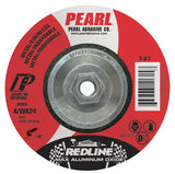 Pearl REDLINE 6" x 1/8" x 5/8"-11 Depressed Center Grinding Wheel (Pack of 10)