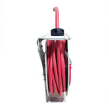 Interstate Pneumatics HSR80-4 Professional Grade Retractable Hose Reel with 1/4 Inch x 50 Feet Rubber Hose