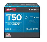Arrow Fastener 504IP Genuine T50 1/4-Inch Staples, 5,000-Pack