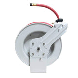 Interstate Pneumatics HSR80-4 Professional Grade Retractable Hose Reel with 1/4 Inch x 50 Feet Rubber Hose