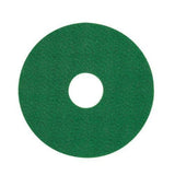 Floor Pad 17 Inch Diameter Green Stripping Americo Buffer Polish Scrubber (5 Pieces)