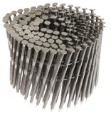 Grip Rite Prime Guard MAXC62874 15-Degree Wire Coil 1-1/4-Inch by .09-Inch Ring Shank, Stainless Steel Siding Nails, 1200 Per Box