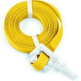 CWC Pre-Cut Strapping - 1/2" x 17', Yellow (Pack of 500)