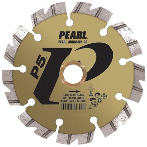 Pearl Abrasive P5 LW45NSP Segmented Blade for Hard Materials 4-1/2 x .090 x 7/8, 5/8, 20mm