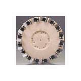 DIAMABRUSH 901701221 Abrasive Pad,17 in,for Concrete Sanding