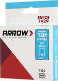 Arrow Heavy Duty T50 Staples for Upholstery, Construction, Furniture, Crafts