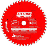 Diablo D0648CFA 6.5"x48T Steel Demon Ferrous Cutting Circular Saw Blade 3-Pack