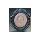DIAMABRUSH 911701230 Polishing Abrasive Pad,17 in. Dia,Blue