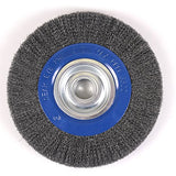Mercer Industries 183040B Crimped Wire Wheel, 10" x 1" x 2" (1/2", 5/8"), For Bench/Pedestal Grinders