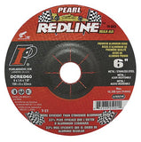 Pearl Redline 6" x 1/4" x 7/8" Depressed Center Grinding Wheel (Pack of 10)