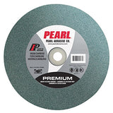 Pearl Abrasive BG101060 Green Silicon Carbide Bench Grinding Wheel with C60 Grit