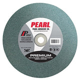 Pearl Abrasive BG710060 Green Silicon Carbide Bench Grinding Wheel with C60 Grit
