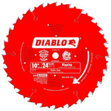 Freud D1024X Diablo 10" 24-Tooth ATB Ripping Saw Blade 5/8" Arbor
