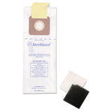 APC Filtration Janitized JANCMPRO2 Vacuum Filter Bags Designed to Fit Carpet Pro/CleanMax/Fuller/Tennant, 100/CT