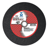 Mercer Abrasives 600060-10 Stationary Cut-Off Saw and Chop Saw Wheels, Double Reinforced 12-Inch by 1/8-Inch by 1-Inch, 10-Pack
