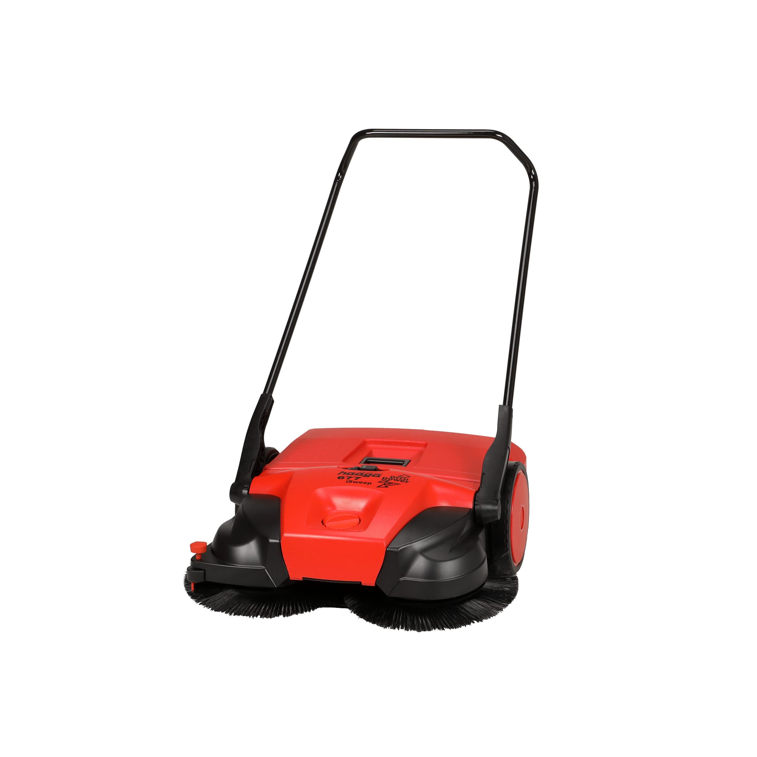 Bissell 31" Battery Powered Triple Brush Push Power Sweeper, 13.2 Gal. Capacity