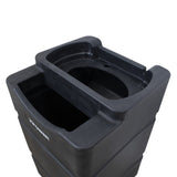 XPOWER Mobile Water Reservoir Tank WT-90 for FM-68W, FM-88W, and FM65WB Misting Fan, 90 Liter, 24 Gallon, Wheels, Mobile, Portable, Outdoor Cooling Black