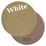 Viper Floor Maintenance Pad, 17-Inch, White 800 Grit, Pack of 2 (60642)