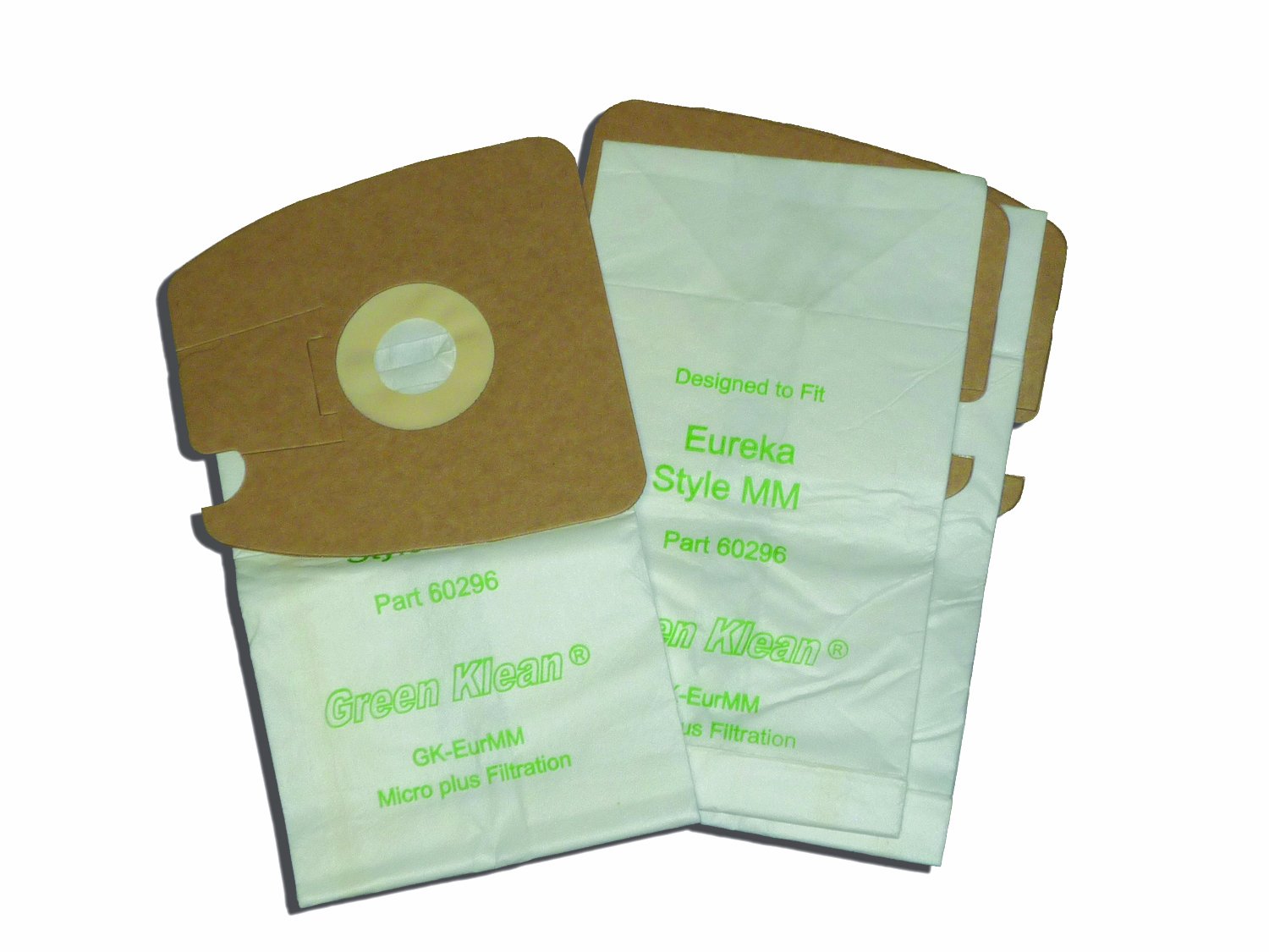 Green Klean GK-EurMM Eureka MM Mighty Mite Replacement Vacuum Bags (Pack of 36)