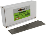 18516SS-316 1 in. 316 Stainless Steel 18 Gauge AX Style Brads, 5,000/Box