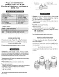 Superior Electric YGA017 Twist Lock Electrical Plug 3 Wire | 30 Amps | 250V | NEMA L6-30P