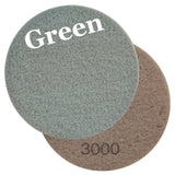 Viper Floor Maintenance Pad, 17-Inch, Green 3000 Grit, Pack of 2 (60644)